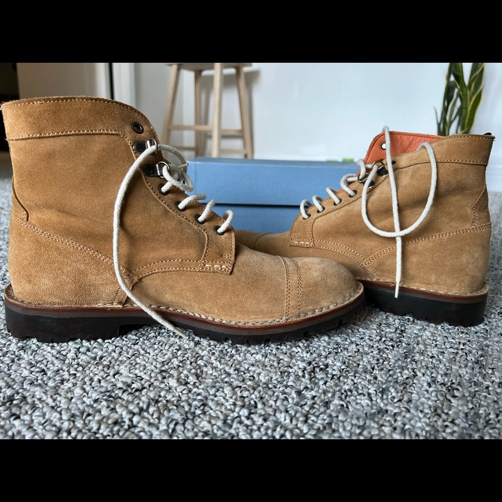 SOLD Andrea Ventura Suede Boots 42 Euro / 8.5 U.S. men’s / 10 u.s. womens